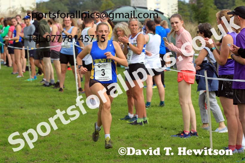 Senior Women, Farringdon Cross Country Relays, Sunderland.  Photo: David T. Hewitson/Sports for All Pics